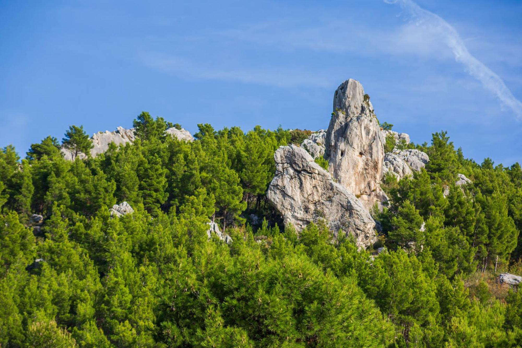 Apartmani Lovrenco Krvavica Bagian luar foto